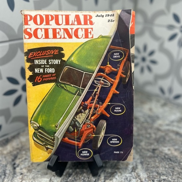 Vintage Popular Science 1948 January-December Collection set​ - Picture 8 of 16